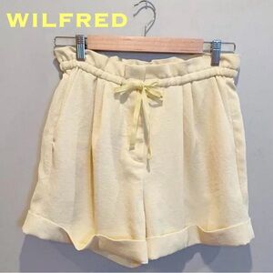 Wilfred High Butter Yellow Shorts